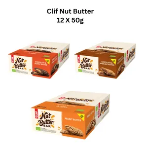 Clif Bar Nut Butter 12 x 50g