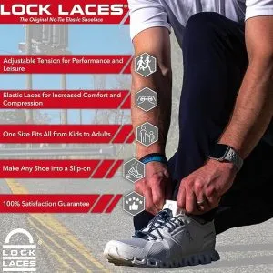 Original Lock Laces No-Tie Shoelaces