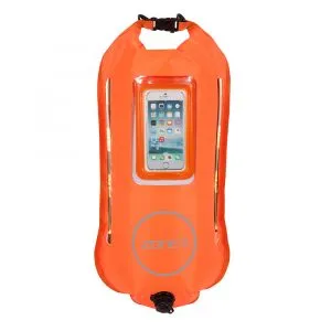 2 Led Light Swim Safety Buoy/Dry Bag 28L Waterproof Phone Pouch Inc
