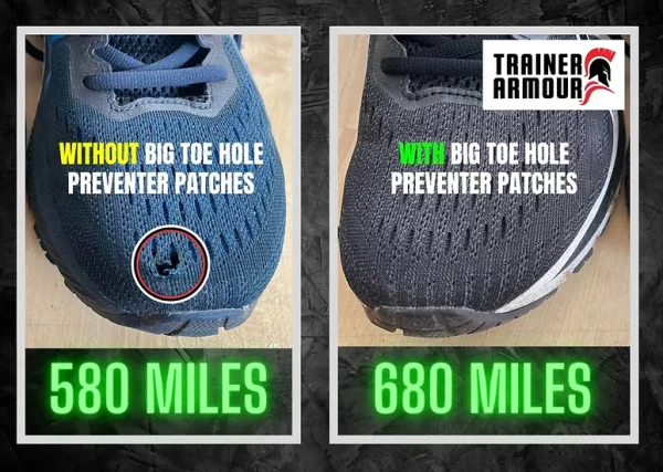 Trainer Armour – Big Toe Hole Preventer x 1